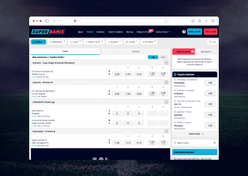 Süperbahis screenshot